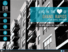 Tablet Screenshot of icononbondapartments.com